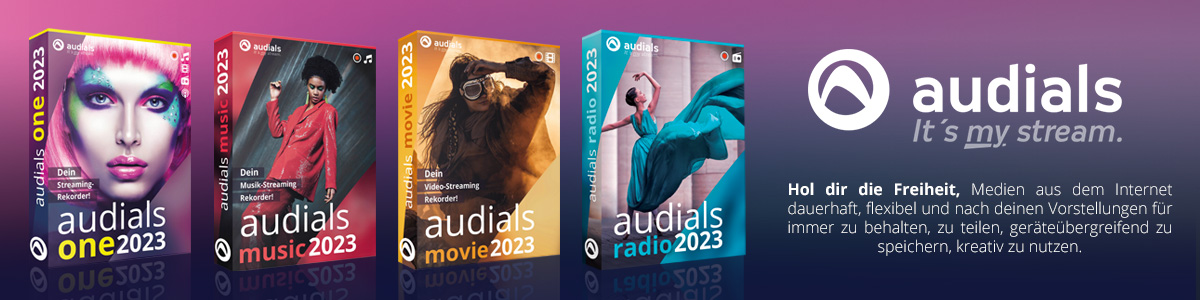 Audials Rekorder für Musik- und Videostreaming Audials // Rekorder für Musik- und Videostreaming